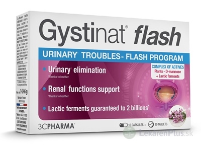 Gystinat flash cps 10 ks + tbl 10 ks, 1x1 set