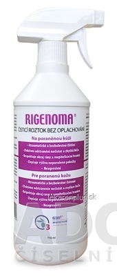 RIGENOMA Čistiaci ROZTOK bez oplachovania s Ozoile, sprej 1x750 ml