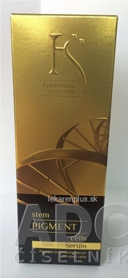 Fytofontana stem cells PIGMENT Serum 1x30 ml