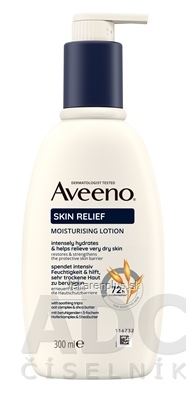 Aveeno SKIN RELIEF Moisturising lotion hydratačné telové mlieko 1x300 ml