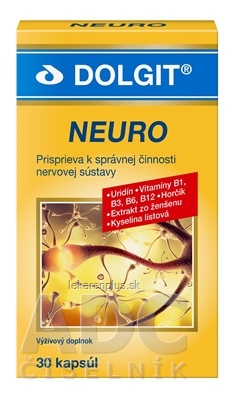 DOLGIT NEURO cps 1x30 ks