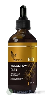 Allskin ARGÁNOVÝ OLEJ BIO pleťový, lisovaný za studena 1x100 ml