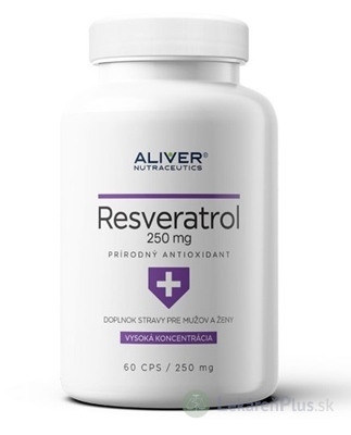 ALIVER Resveratrol cps 1x60 ks