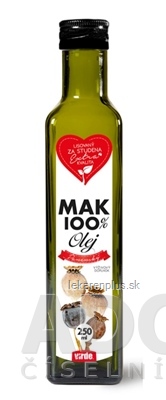 VIRDE MAK 100% OLEJ 1x250 ml