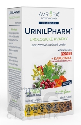 AVROPA UrinilPharm bylinné kvapky 1x50 ml