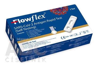 Flowflex SARS-CoV-2 Antigen Rapid Test súprava na nazálny antigénový samodiagnostický test 1x1 ks