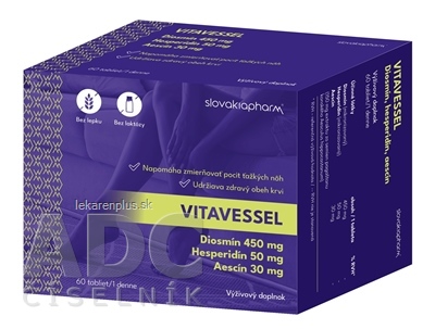 Slovakiapharm VITAVESSEL tbl 1x60 ks