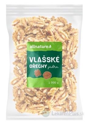 Allnature VLAŠSKÉ ORECHY jadrá 1x1000 g