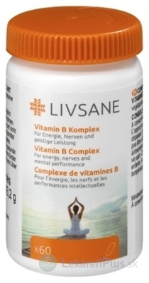 LIVSANE Vitamín B komplex tbl 1x60 ks