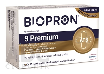 BIOPRON 9 Premium cps 60+20 (33% zadarmo) (80 ks)