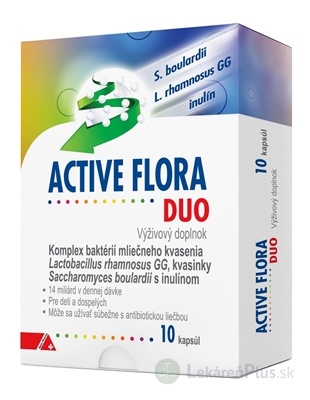 ACTIVE FLORA DUO cps (inov. 2024) 1x10 ks