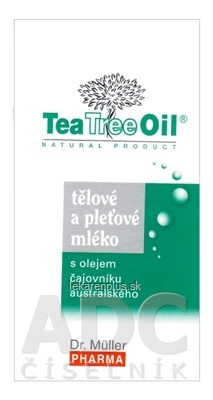 Dr. Müller Tea Tree Oil TELOVÉ A PLEŤOVÉ MLIEKO 1x200 ml