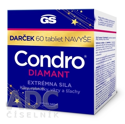 GS Condro DIAMANT Darček tbl 100+60 navyše (160 ks)