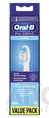 Oral-B PULSONIC CLEAN čistiace náhradné hlavice 1x4 ks