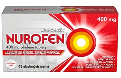 NUROFEN 400 mg tbl obd (blis.) 1x48 ks