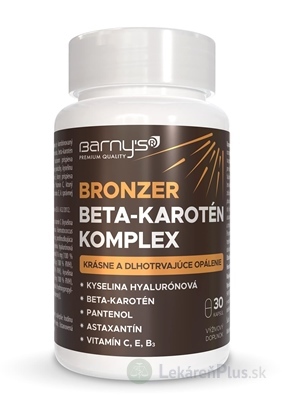 Barnys BRONZER Beta-karotén Komplex cps 1x30 ks