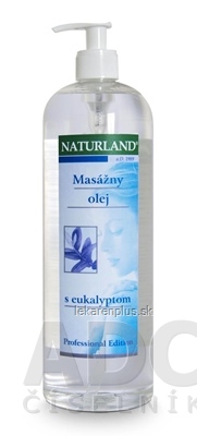 NATURLAND MASÁŽNY OLEJ S EUKALYPTOM 1x1000 ml