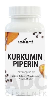 nefdesanté KURKUMIN PIPERIN cps 1x60 ks