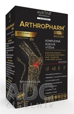 AVROPA ArthroPharm Forte prášok, malinová príchuť 1x210 g