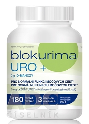 Blokurima URO+ tbl 1x180 ks