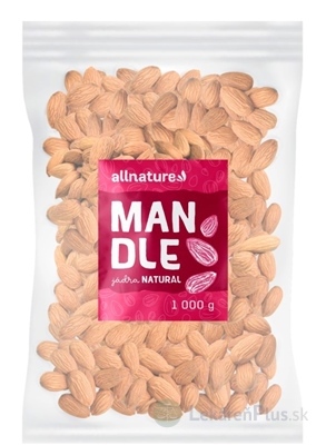 Allnature Mandle jadrá 1x1000 g