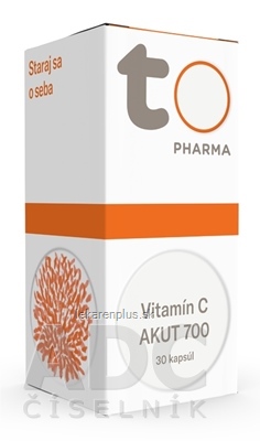 TOTO VITAMÍN C AKUT 700 cps 1x30 ks