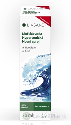 LIVSANE Morská voda  hypertonická nosový sprej 1x30 ml