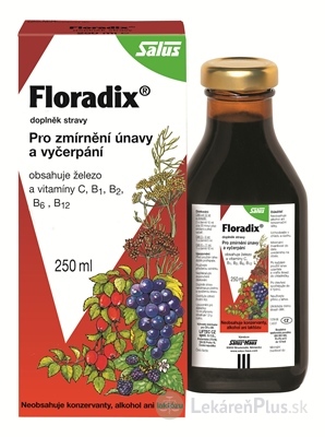 SALUS Floradix bylinný sirup 1x250 ml