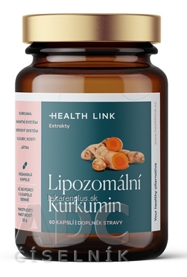 HEALTH LINK Lipozomálny kurkumín cps 1x60 ks