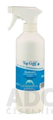 TOP GOLD Deo sprej do obuvi (na nohy) antimikrobiálny 1x500 ml