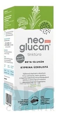 NeoGlucan tinktúra AKUT beta-glukán a vrbovka 1x250 ml