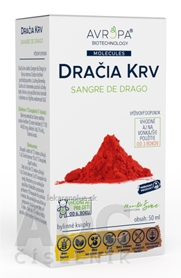 AVROPA Dračia krv bylinné kvapky 1x50 ml