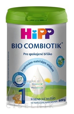 HiPP 1 BIO COMBIOTIK počiatočná mliečna dojčenská výživa (od narodenia) 1x800 g