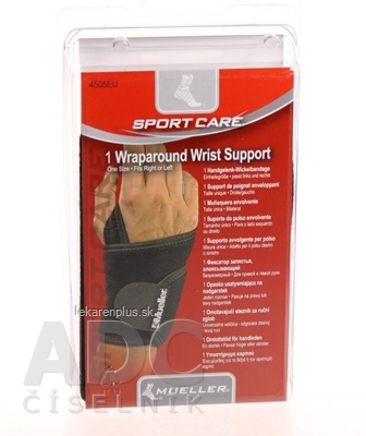 Mueller Wraparound Wrist Support bandáž na zápästie 1x1 ks