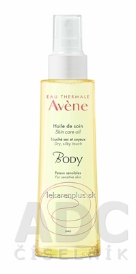 AVENE BODY HUILE DE SOIN ošetrujúci telový olej pre všetky typy citlivej pleti 1x100 ml