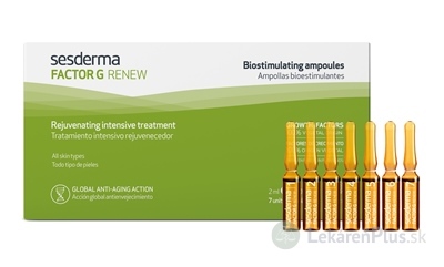 sesderma FACTOR G RENEW Biostimulačné ampulky 7x1,5 ml