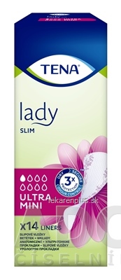 TENA Lady Slim Ultra Mini inkontinenčné slipové vložky 1x14 ks