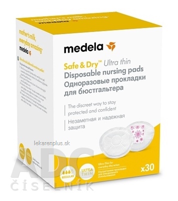 MEDELA Vložky do podprsenky ultratenké, jednorazové 1x30 ks