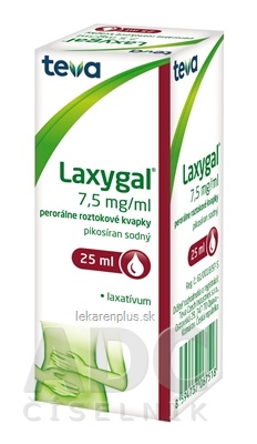 LAXYGAL gto por 7,5 mg/1 ml 1x25 ml