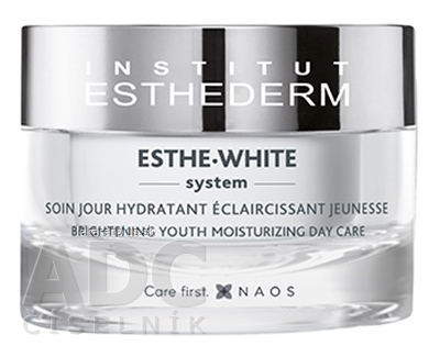 ESTHEDERM WHITE BRIGHTENING MOISTURIZING DAY CARE bieliaci hydratačný a reštrukturalizačný krém 1x50 ml