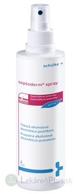 Septoderm spray dezinfekcia pokožky rozprašovač 1x250 ml