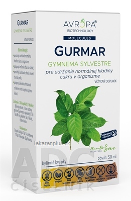 AVROPA GURMAR bylinné kvapky 1x50 ml