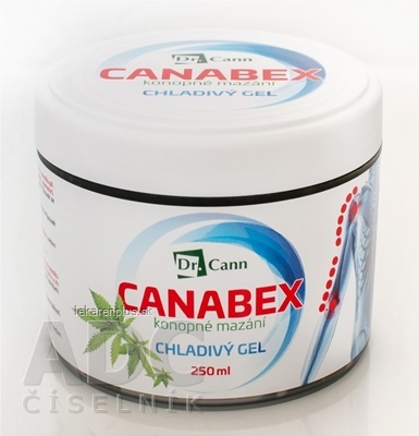 Dr.Cann CANABEX konopné mazanie CHLADIVÝ GÉL 1x250 ml