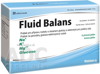 Vitabalans Fluid Balans vrecúška 1x20 ks