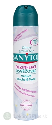 SANYTOL OSVIEŽOVAČ Vzduch sprej, kvetinová vôňa, 1x300 ml