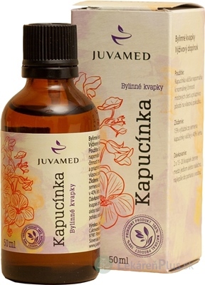 JUVAMED Kapucínka bylinné kvapky 1x50 ml